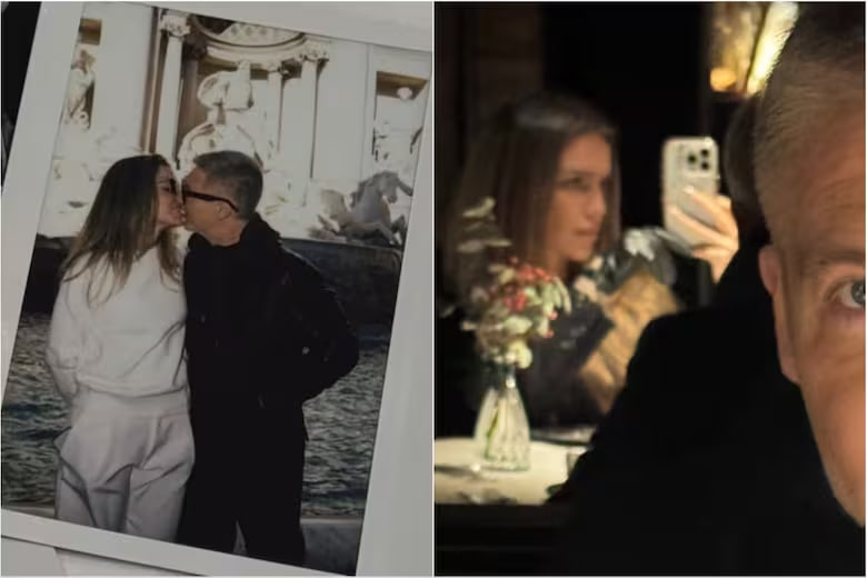 Rocío Robles compartió románticas postales junto a Adrián Suar por su&nbsp;cumpleaños
