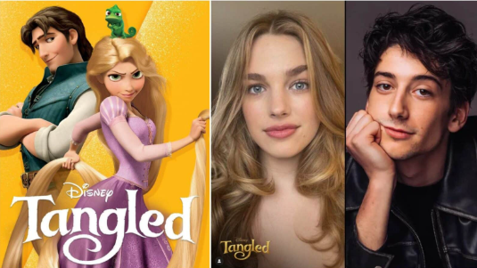 Rapunzel y Flynn Rider: así lucen los actores del live-action frente a sus versiones animadas 